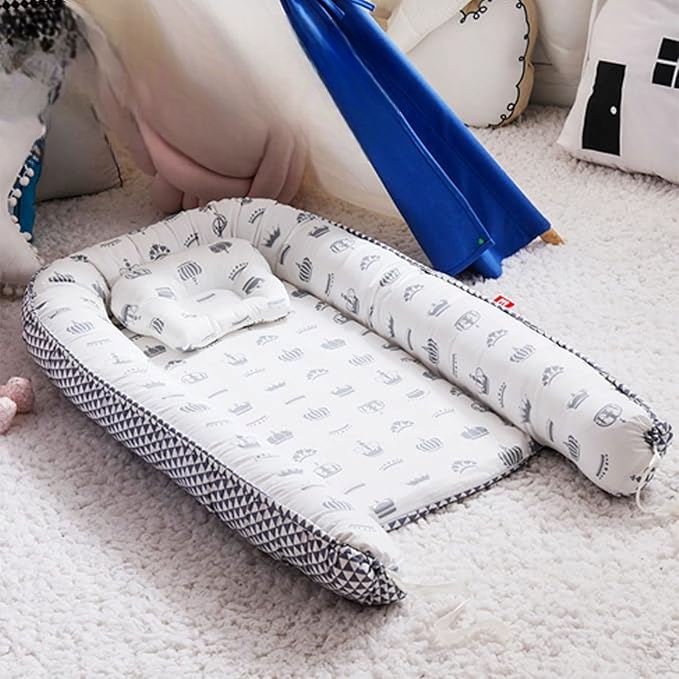 Berceau Bébé - NidPortableBébé™ - Couronne - Mombebebrave.com