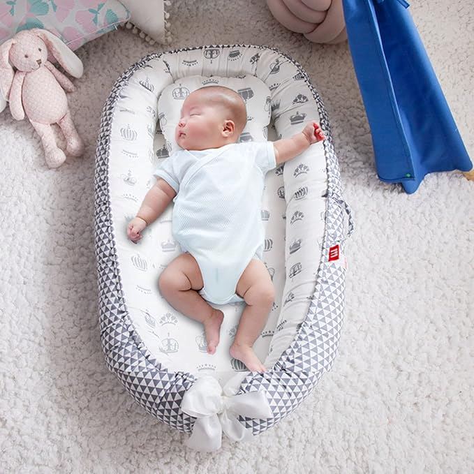 Berceau Bébé - NidPortableBébé™ - Couronne - Mombebebrave.com