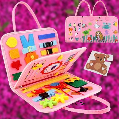 Tableau d'Activité Montessori - MontessoriBoard™ - Sirène - Bébé Ludique